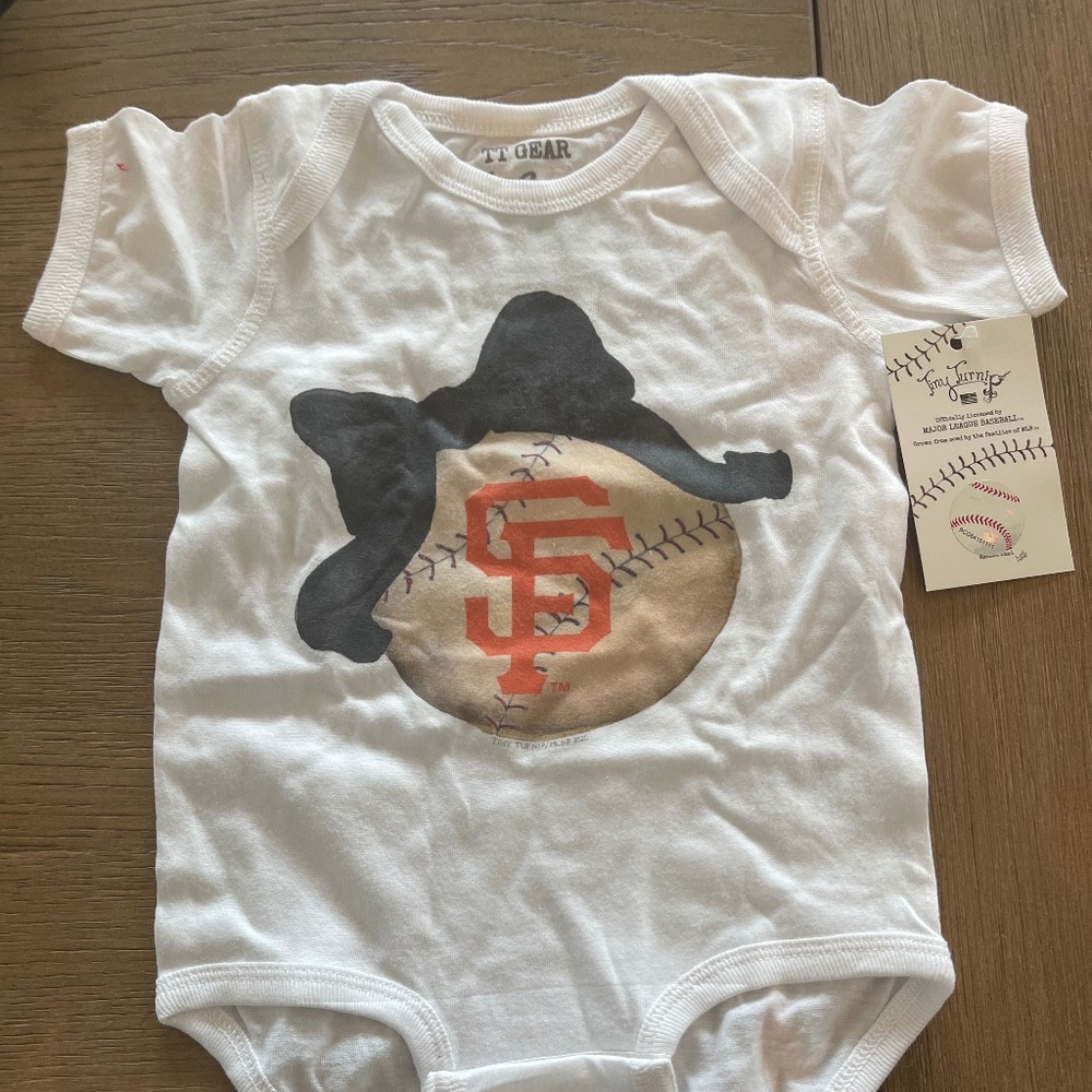 SF Giants onesie
